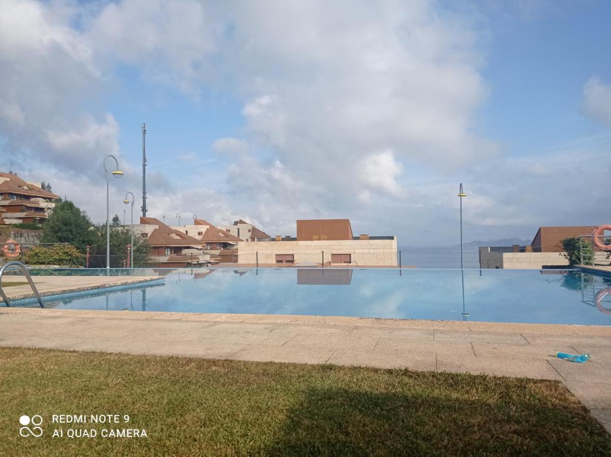 Apartamento impresionantes vistas en Baiona Exterior foto