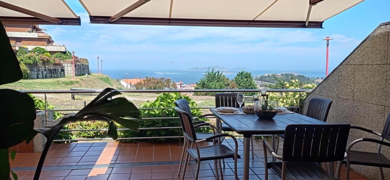 Apartamento impresionantes vistas en Baiona Exterior foto