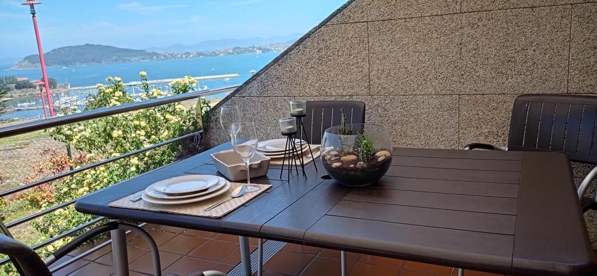 Apartamento impresionantes vistas en Baiona Exterior foto