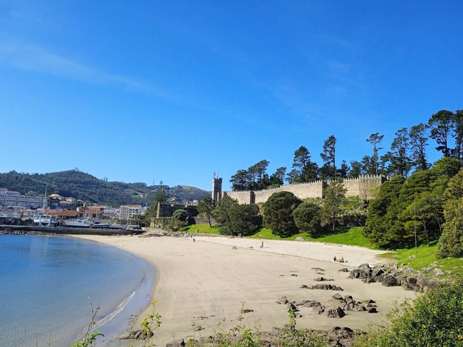 Apartamento impresionantes vistas en Baiona Exterior foto
