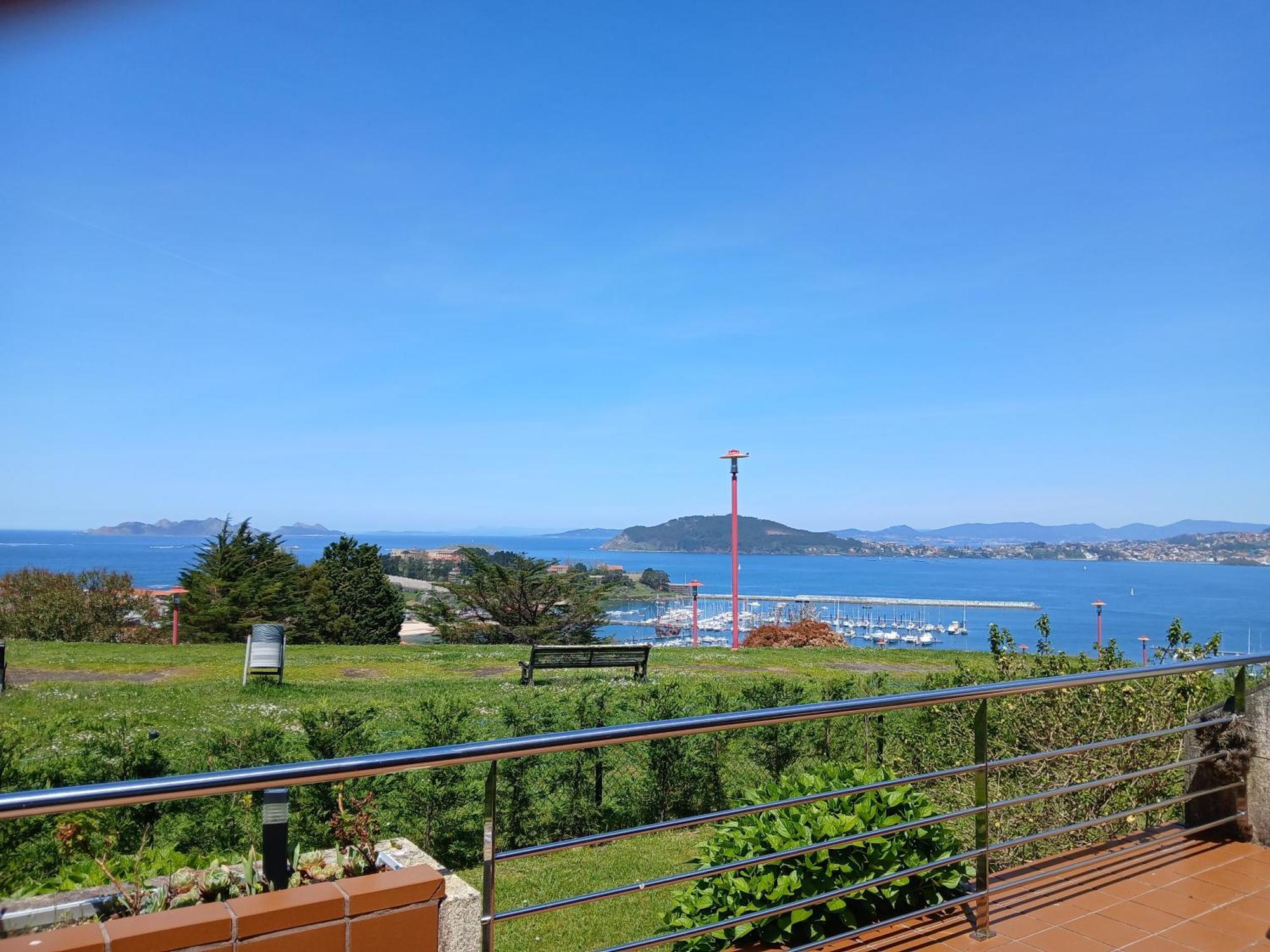 Apartamento impresionantes vistas en Baiona Exterior foto